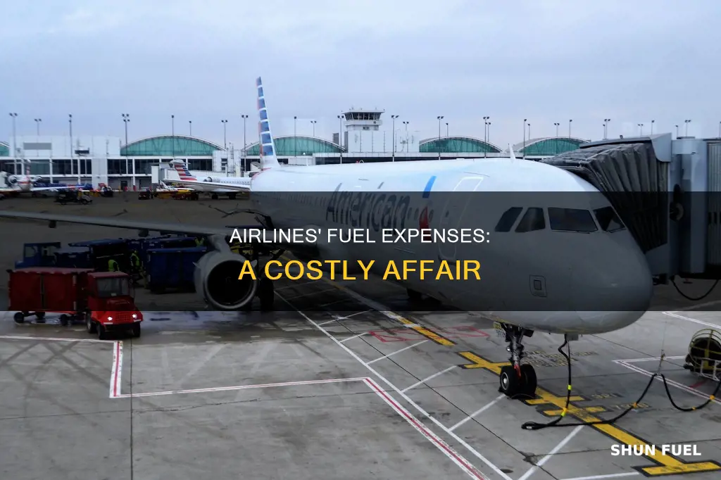 how much money is spent on fuel for airlines