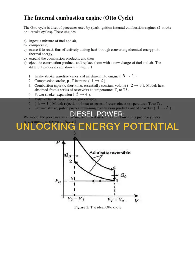 how much more energy does diesel fuel have in it