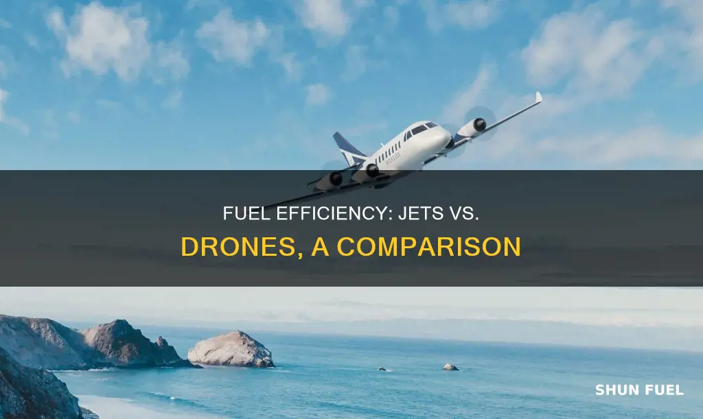 how much more fuel do jets use compared to drinea
