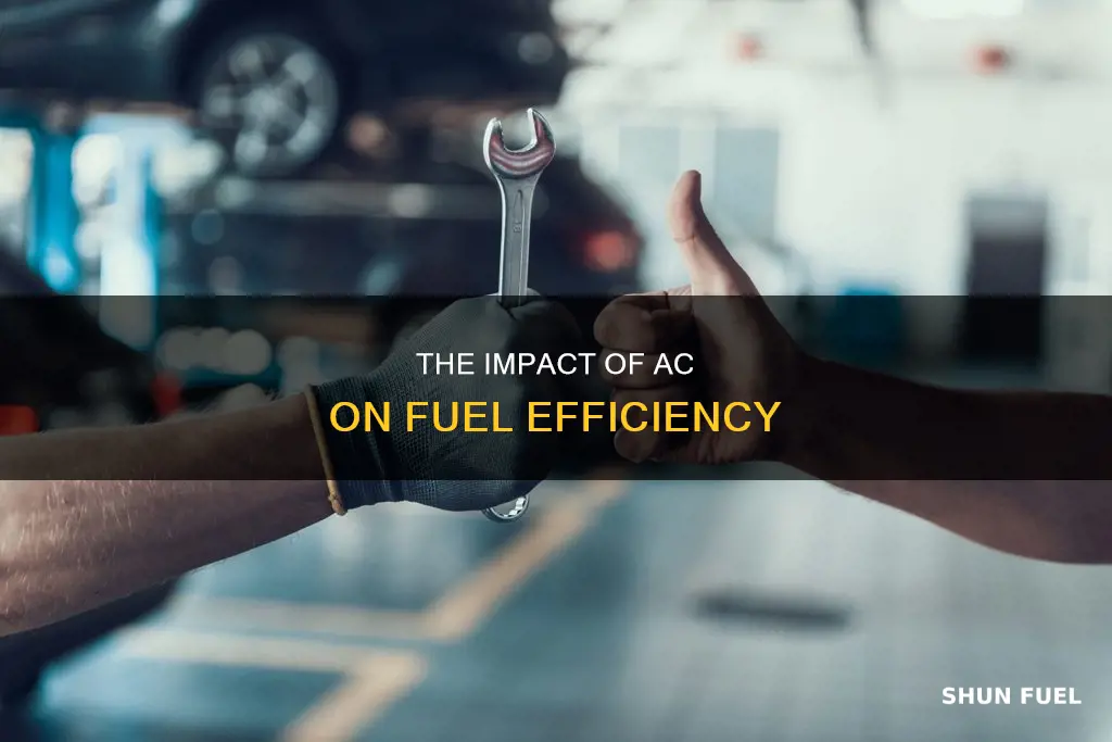 how much more fuel does ac use
