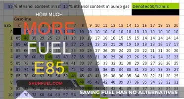 E85 Fuel Efficiency: How Much More Fuel Does It Take?