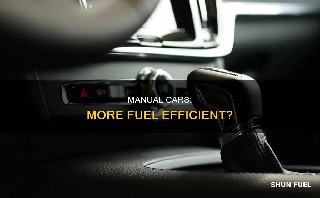 how much more fuel efficient is manual