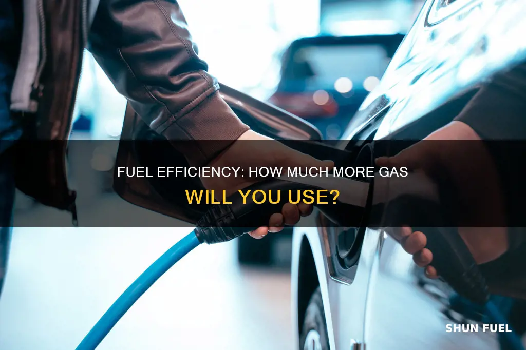 how much more fuel will you use