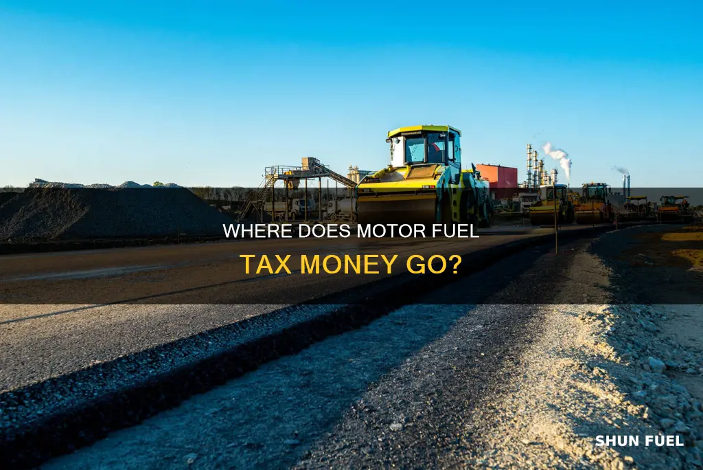 how much motor fuel tax goes to bulging roads