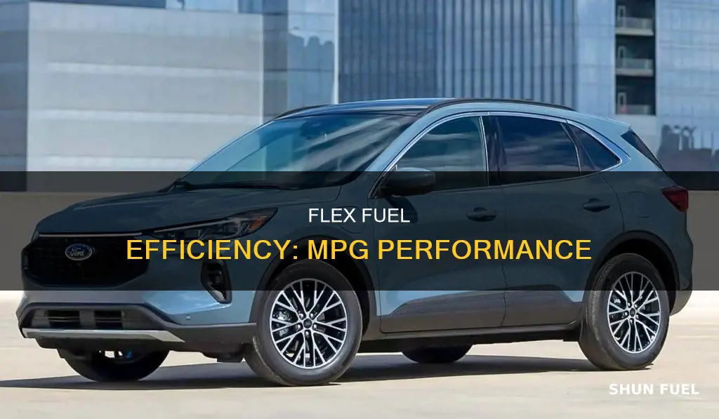 how much mpg does flex fuel give