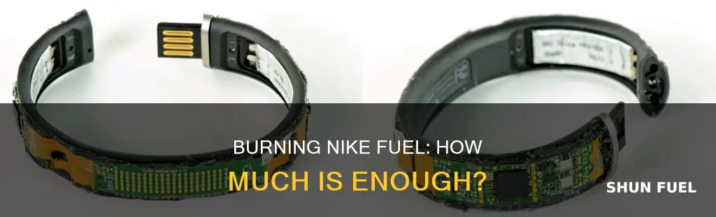 how much nike fuel should i burn