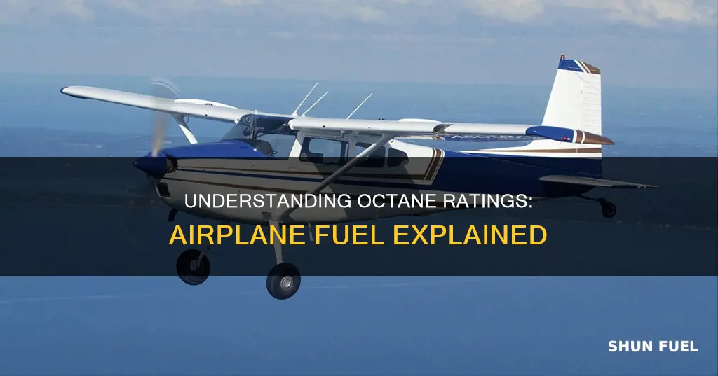 how much octane is airplane fuel