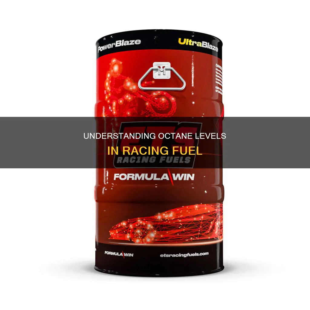 how much octane is in race fuel
