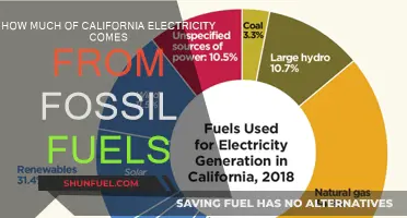 Fossil Fuels' Role in California's Energy Mix