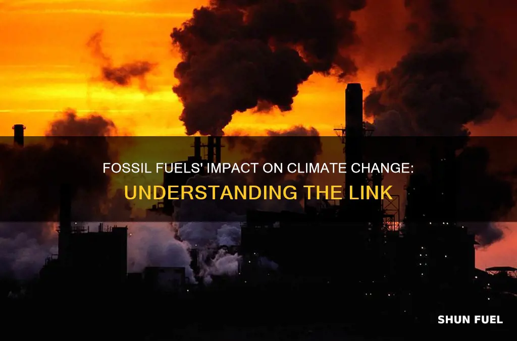 how much of climate change is caused by fossil fuels