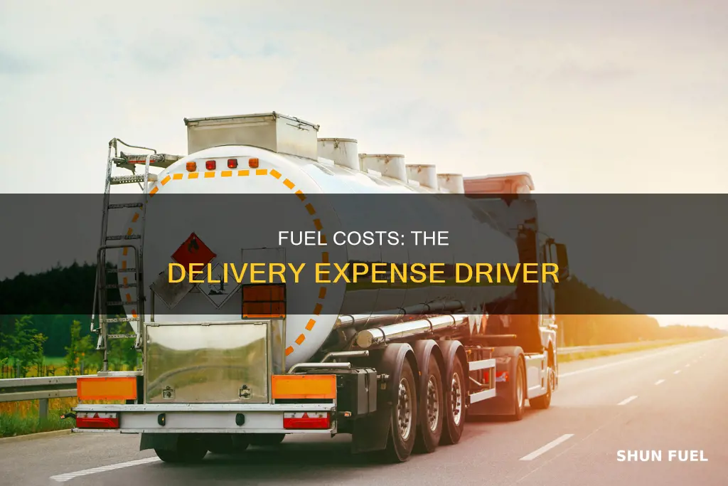 how much of delivery costs is fuel