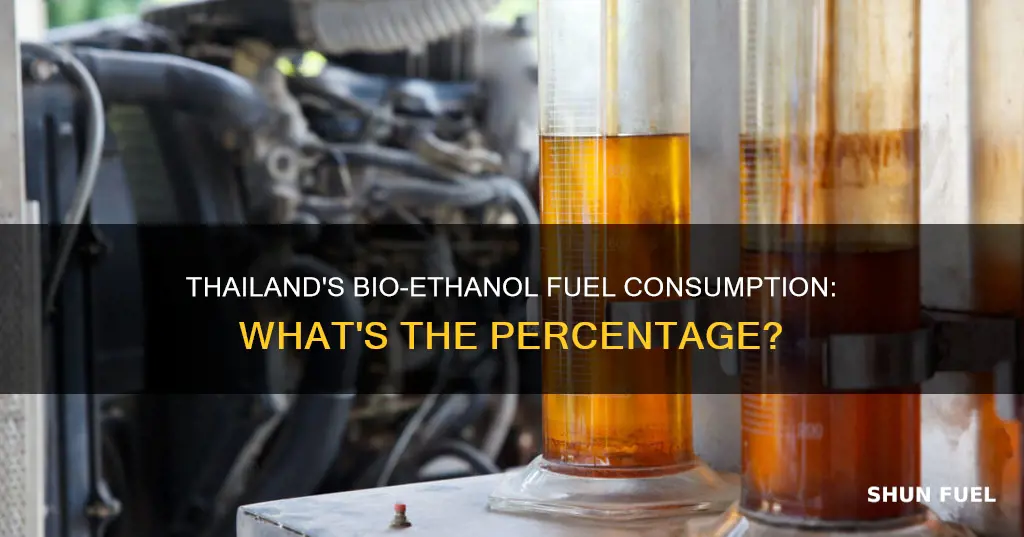 how much of thailands fuel concumption comes from bio-ethanol fuel