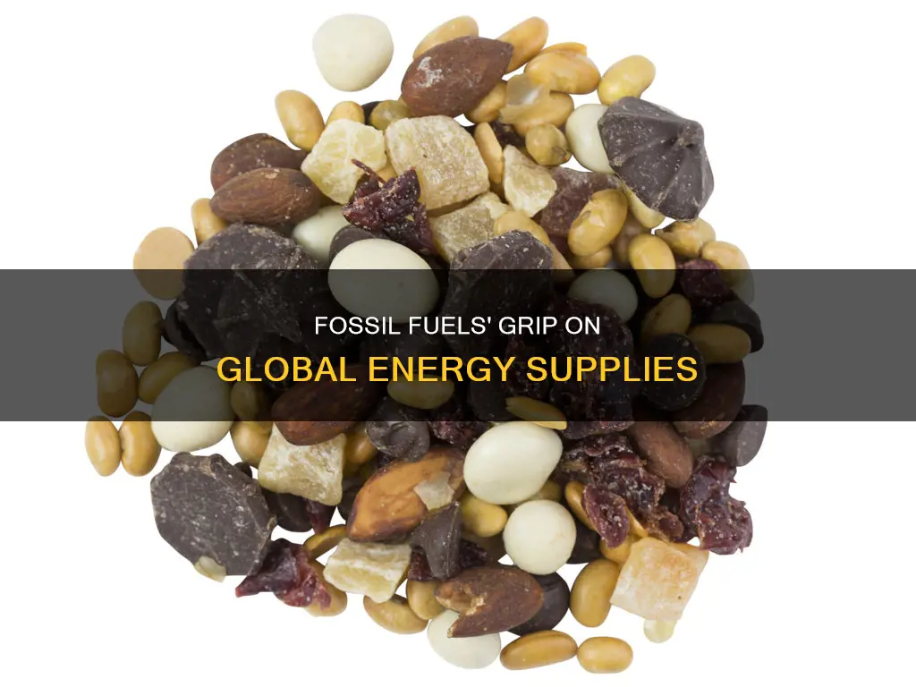 how much of the world is powered by fossil fuels
