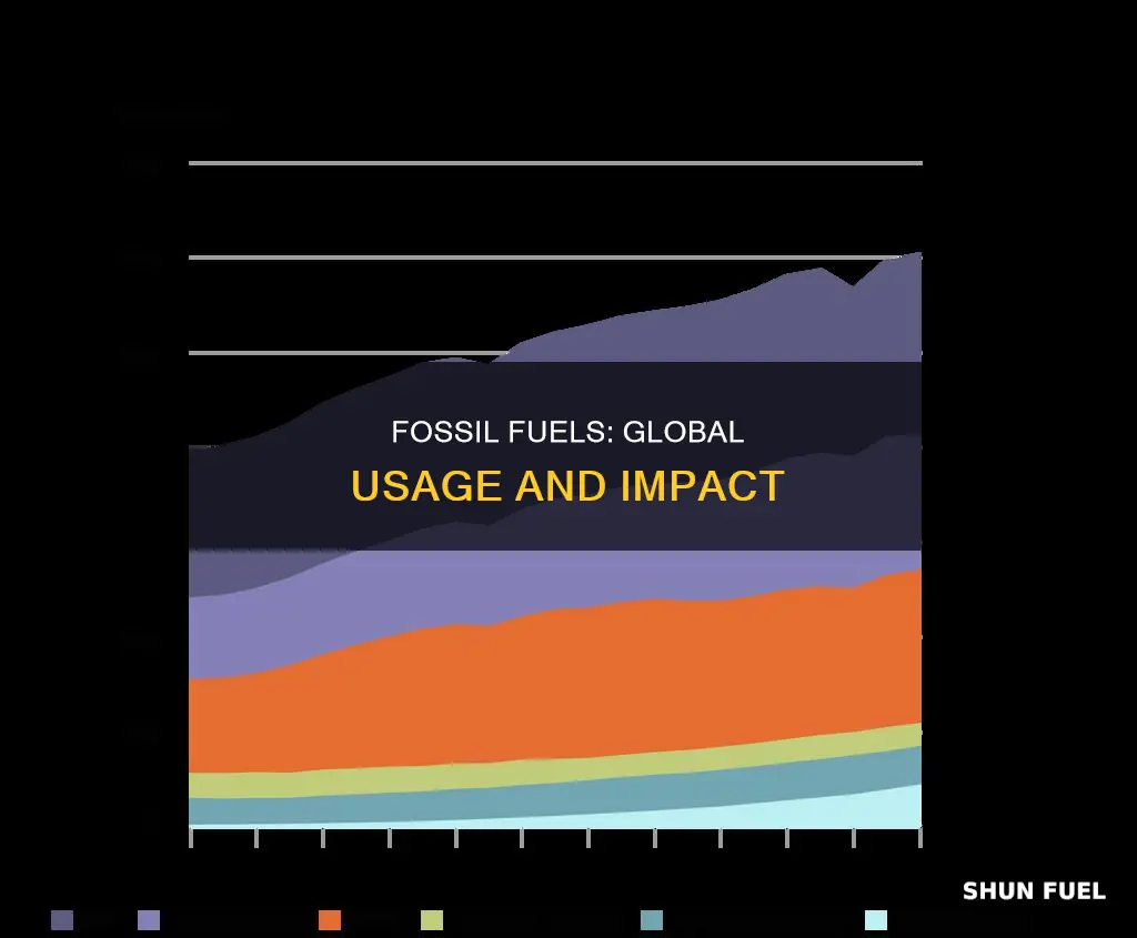 how much of the world uses fossil fuels