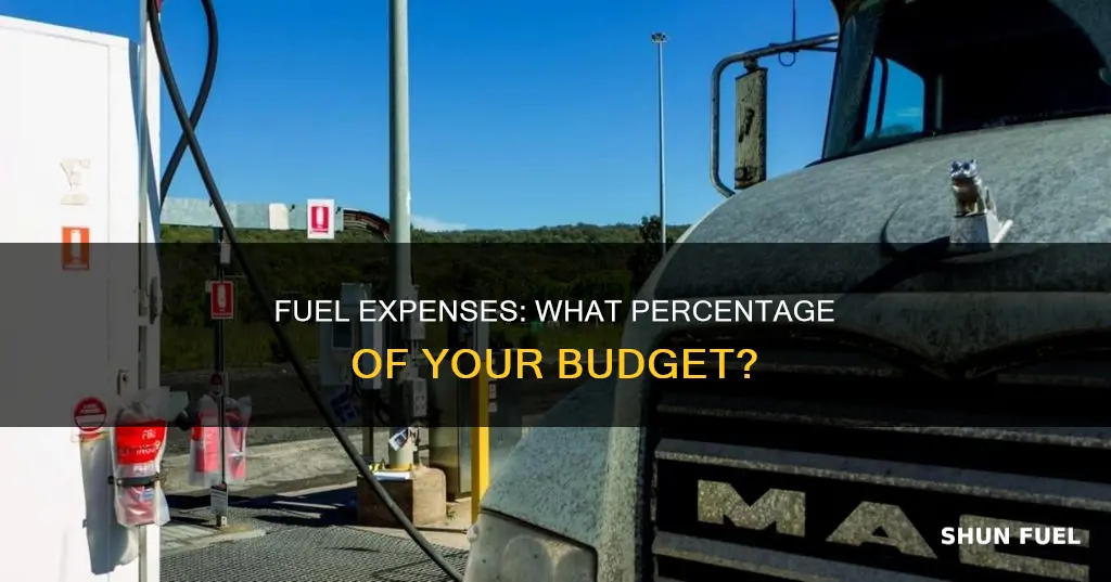 how much of your budget should go to fuel