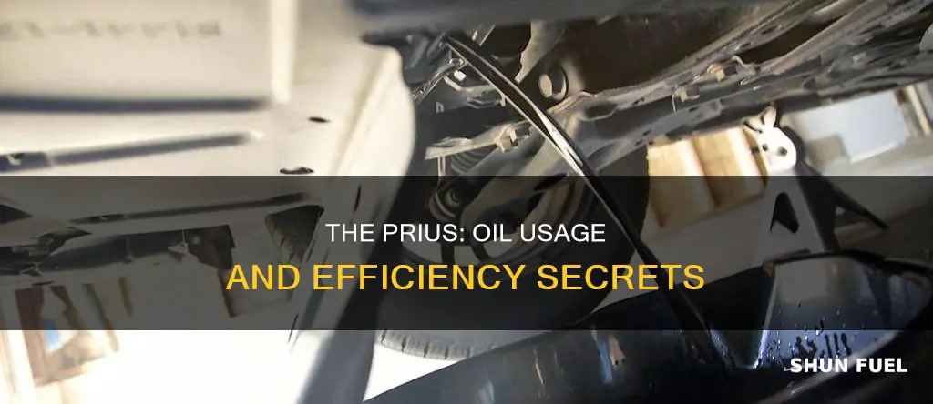 how much oil fuel does a prius use