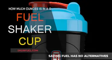 GFuel Shaker Cup: How Many Ounces?