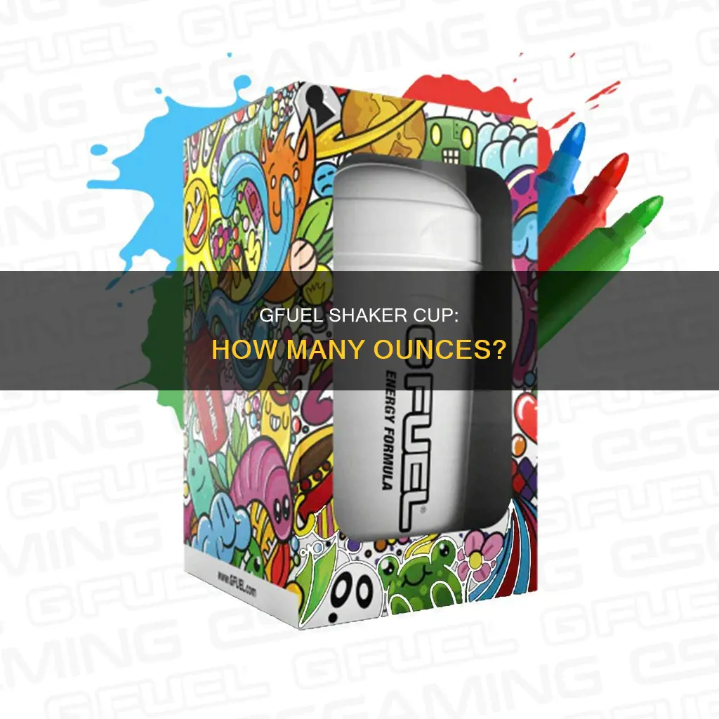how much ounces is in a g fuel shaker cup