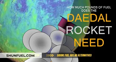 Daedalus Rocket: Pounds of Fuel Required