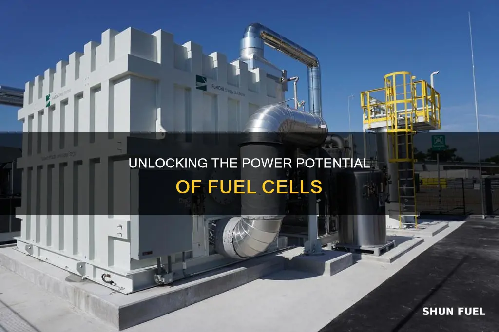 how much power can fuel cell can genereate