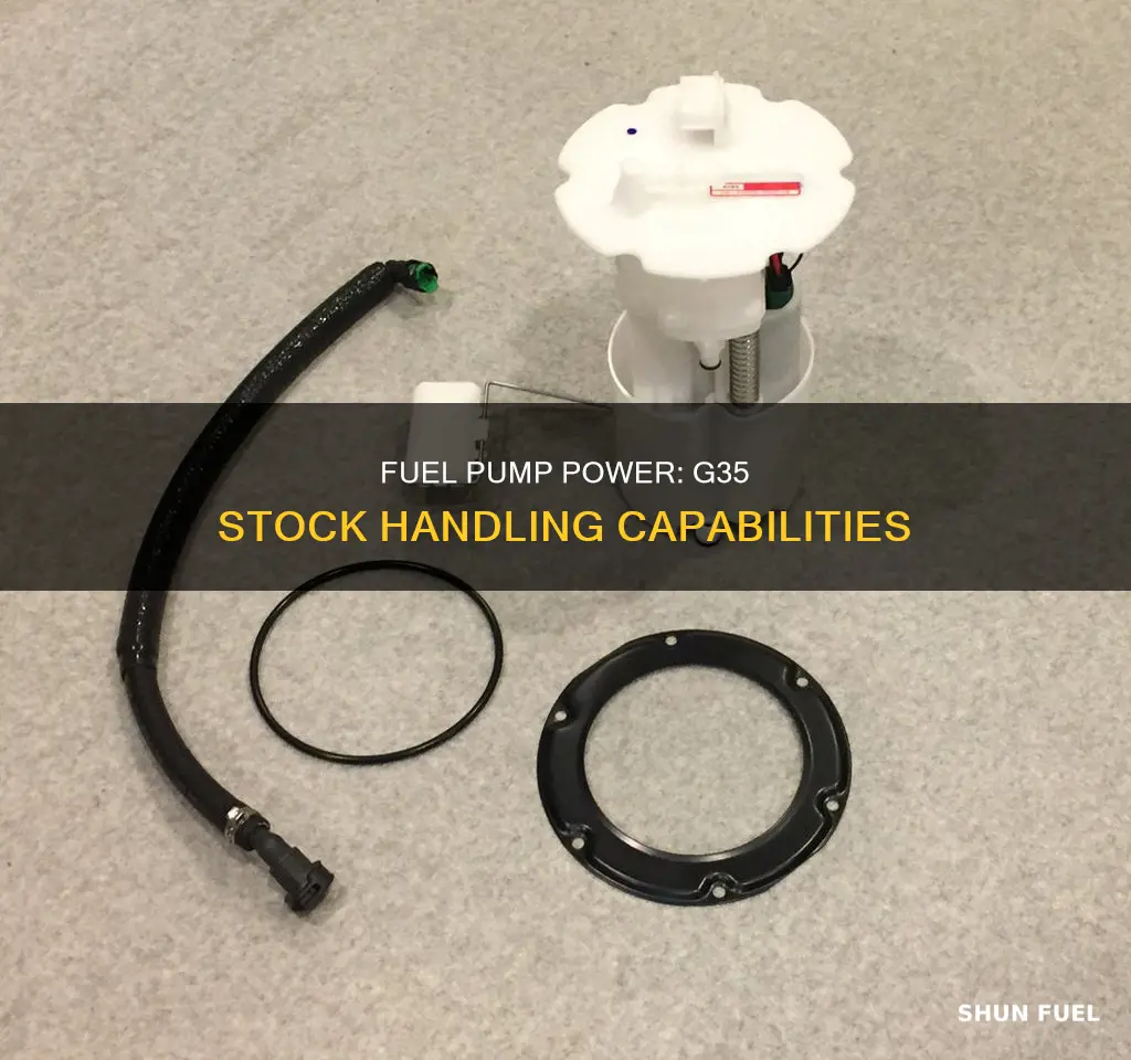how much power can stock g35 fuel punp handle
