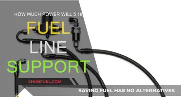 Fuel Line Power: Understanding the Limits of 5/16" Hoses
