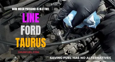 Ford Taurus Fuel Line: Understanding Pressure Performance