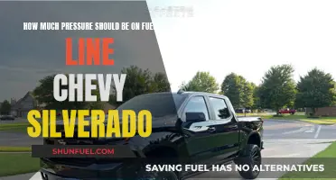 Fuel Line Pressure: Chevy Silverado's Optimum Performance Guide