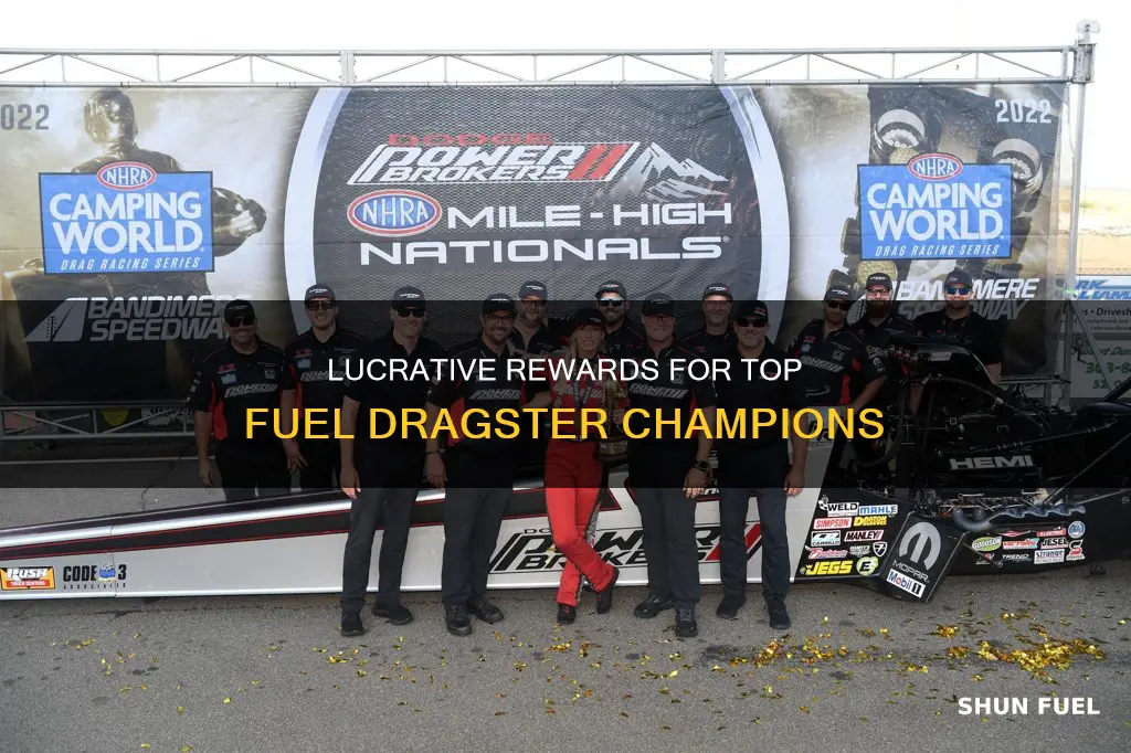 how much prize money for top fuel dragster win