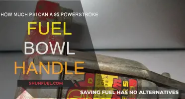 Understanding the 95 Powerstroke Fuel Bowl's PSI Limit
