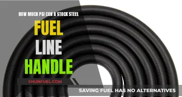 Fuel Line PSI: Understanding Steel Fuel Line Limits
