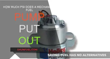 Fuel Pump PSI: Understanding Output and Performance