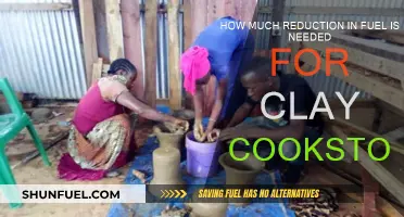 Fuel Efficiency for Clay Cookstoves: How Much Less?