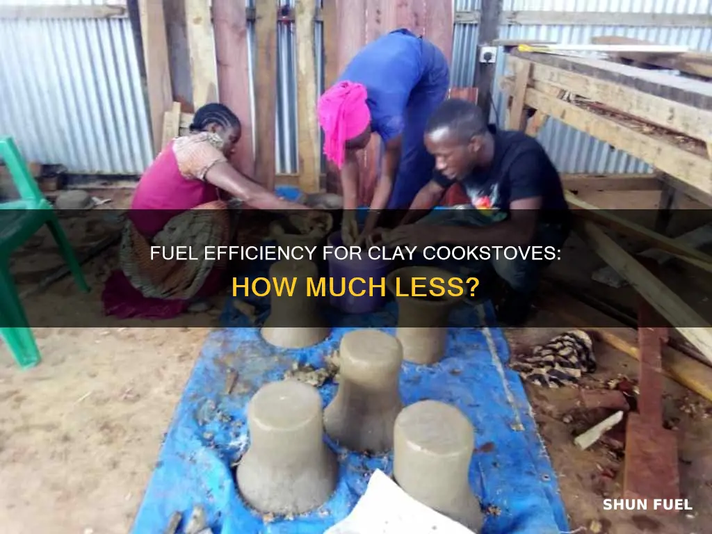 how much reduction in fuel is needed for clay cookstoves