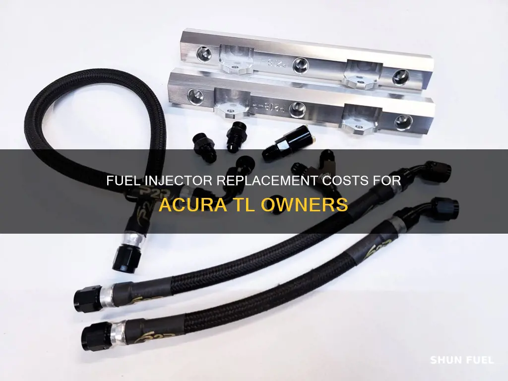 how much replace fuel injector acura tl