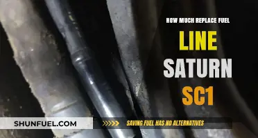 Saturn SC1 Fuel Line Replacement: Cost and Process