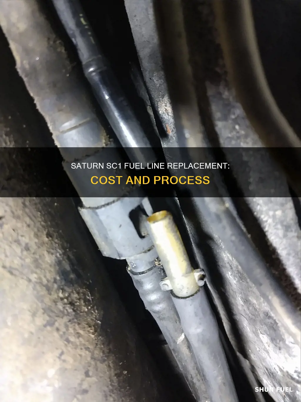 how much replace fuel line saturn sc1