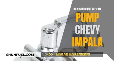 Replacing Fuel Pump in Chevy Impala: Cost and Procedure