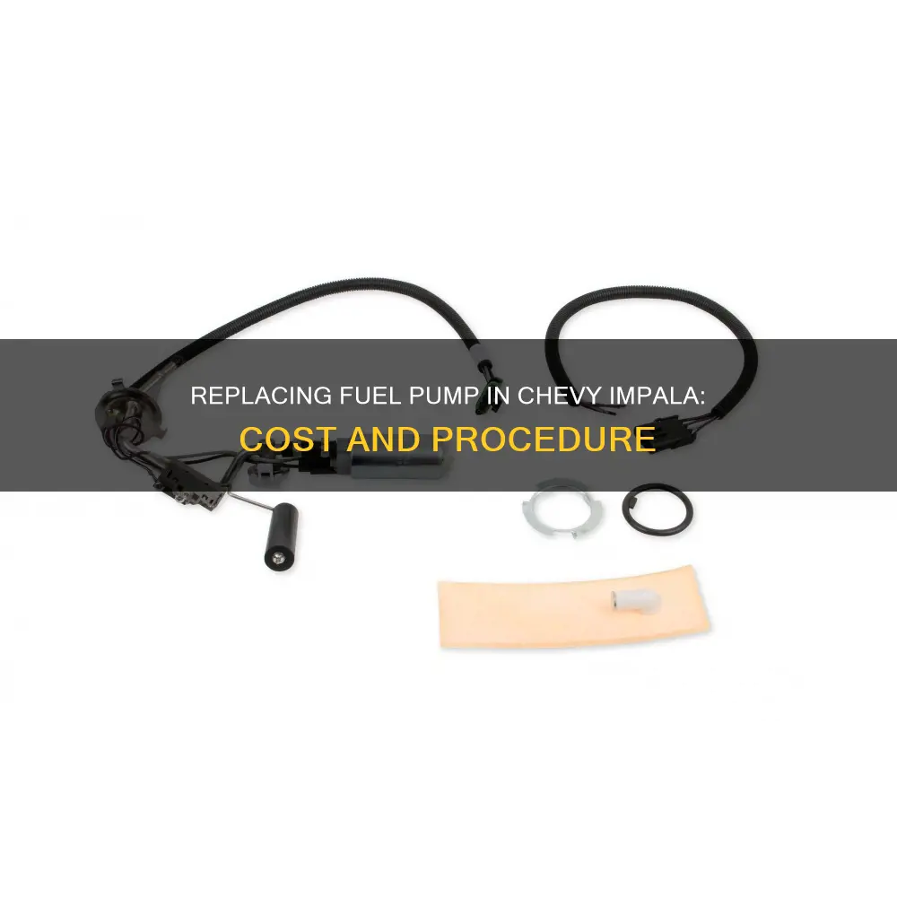how much replace fuel pump chevy impala