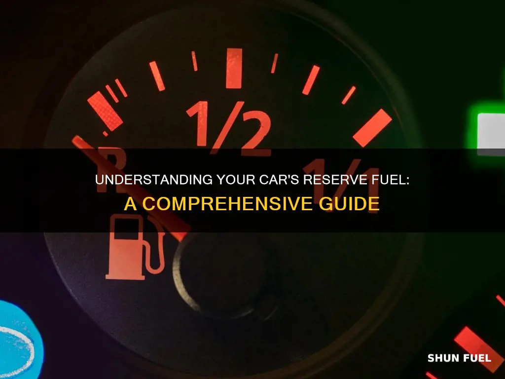 how much reserve fuel does a car have