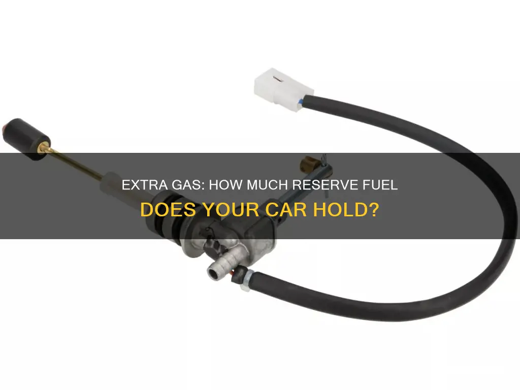 how much reserve fuel does my car have