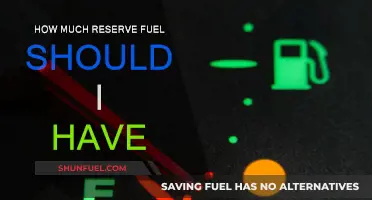 Reserve Fuel: How Much is Enough?