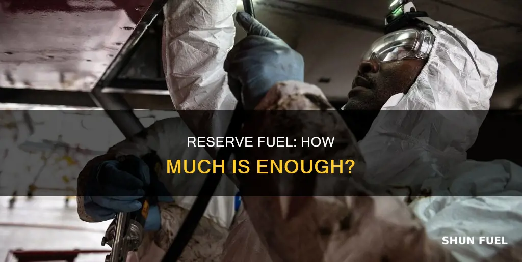 how much reserve fuel should i have
