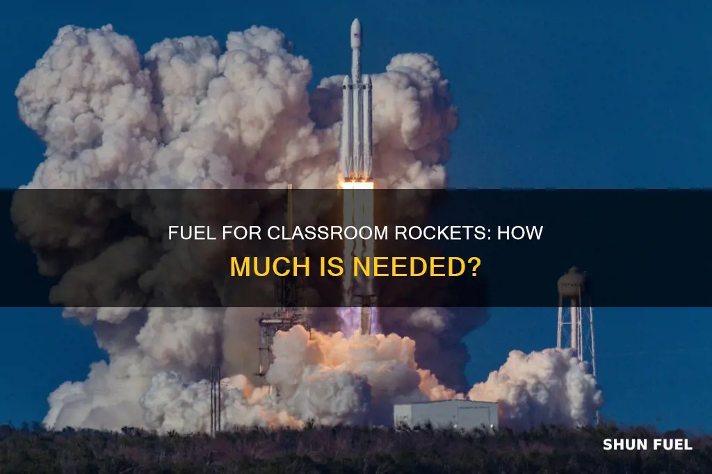 how much rocket fuel do we need classroom rocket
