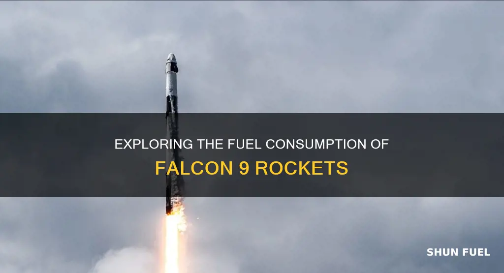 how much rocket fuel does a falcon 9 use