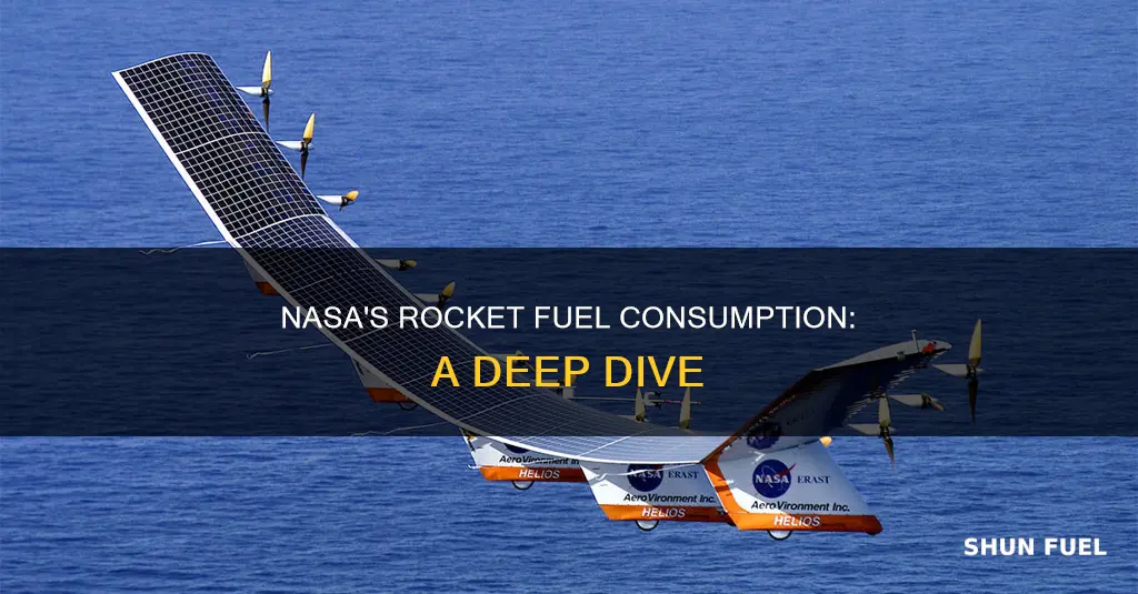 how much rocket fuel does nasa use