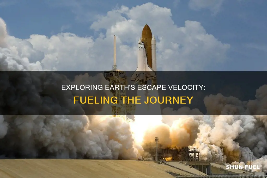 how much rocket fuel to get off earth
