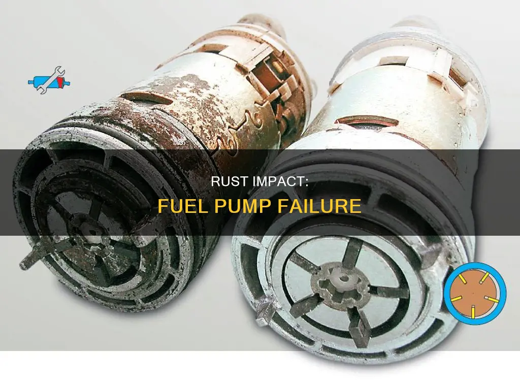 how much rust will cause fuel pump to fail