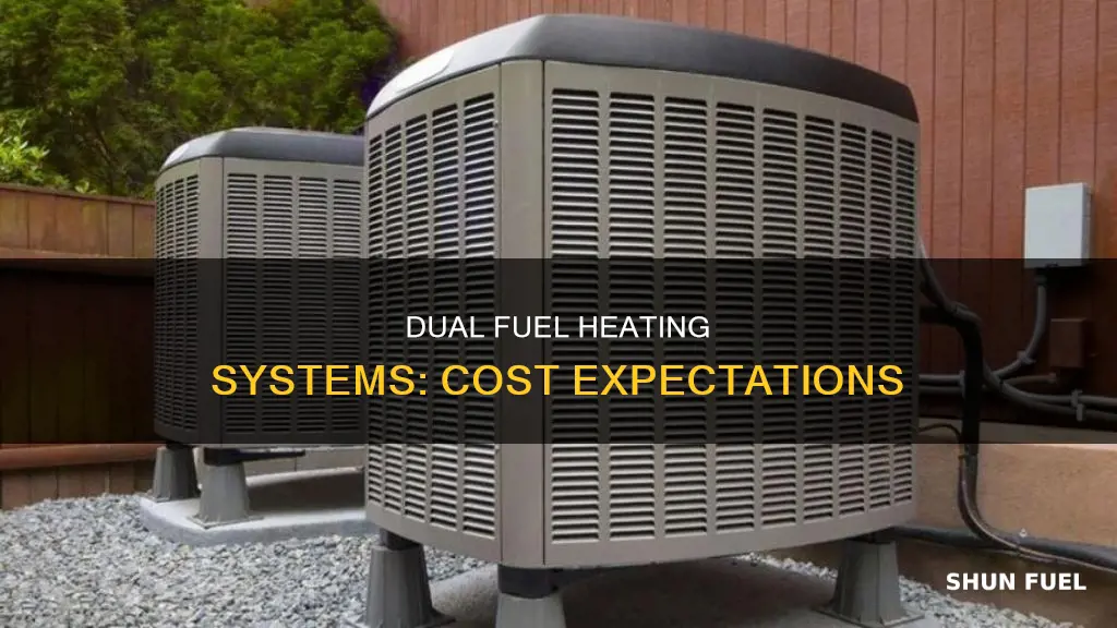 how much should a dual fuel heating system cost
