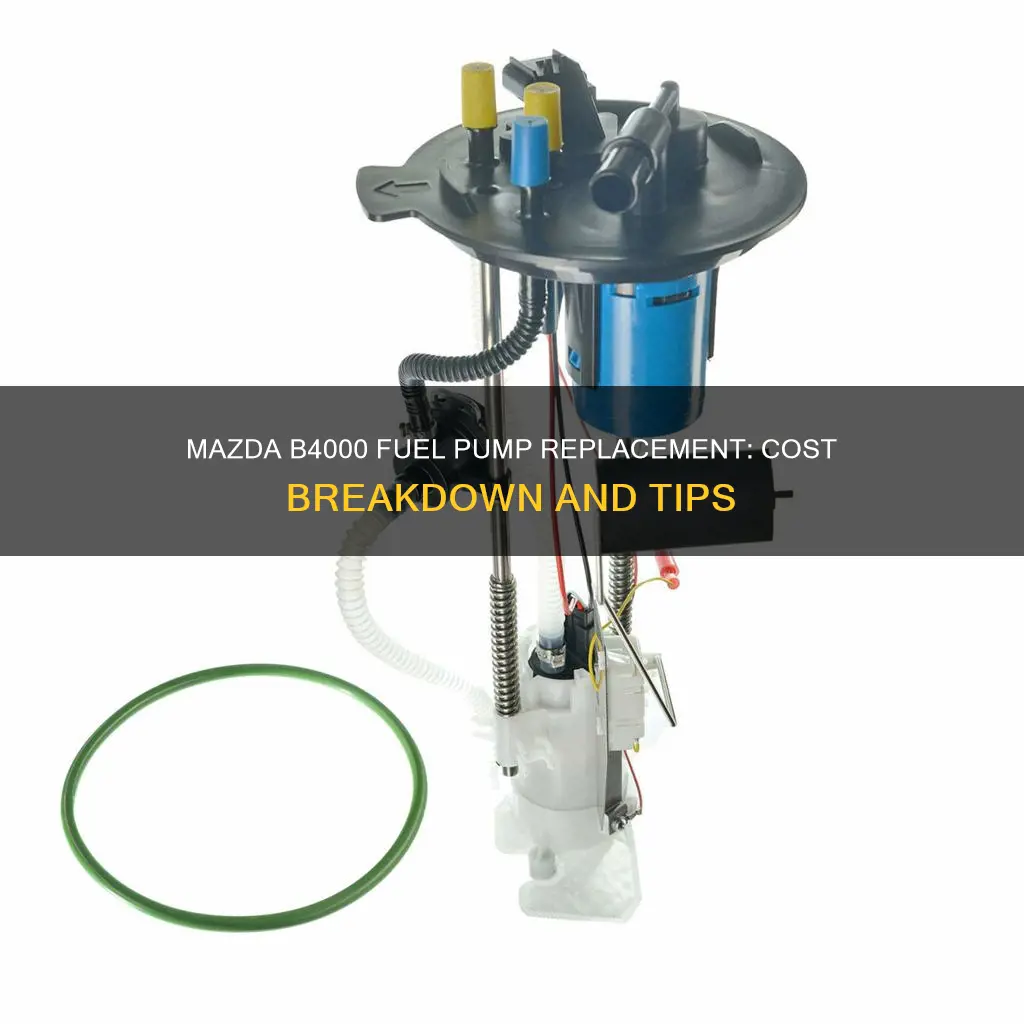 how much should a fuel pump replacement cost mazda b4000